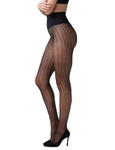 Commando Scalloped Net Tight Black - $34.00