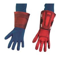 Disguise - Captain America Deluxe Gloves -  Child Costume Accessory - One Size - £10.38 GBP