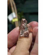 Electroformed copper Australian Opal ring - $80.13