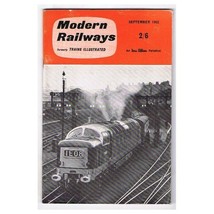 Modern Railways Magazine September 1962 mbox93 Modern Railways formerly Trains I - £3.12 GBP