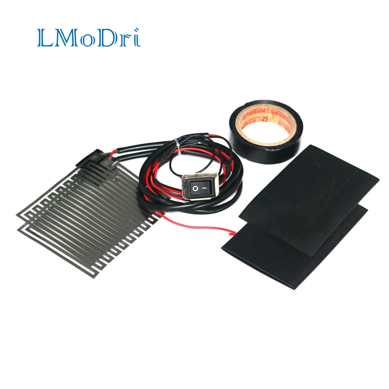 LMoDri Motorcycle Heated Hand Grips E-bike ATV Handlebar Heater Warmer Kit For - £11.48 GBP