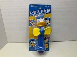 2005 Battery-Operated Cool Fan Donald Duck Pez Dispenser Disney - $34.43