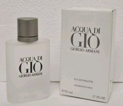 Acqua Di Gio By Giorgio Armani 50ml 1.7. Oz Eau De Toilette Spray for Men - £37.24 GBP