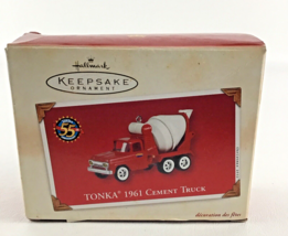 Hallmark Keepsake Ornament 55th Anniversary Tonka 1961 Cement Truck Vintage 2002 - £19.42 GBP