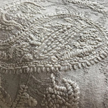 Embroidery Floral Lace Vintage Fabric Upholstery DIY Crafts Clothing By the Yard - £23.63 GBP