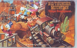 Walt Disney Big Thunder Mountain Tokyo Disneyland Japan NTT Phone  Card - £15.33 GBP