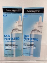 (2) Neutrogena Face Perfecting Exfoliant Serum Smooth normal combination... - £9.56 GBP
