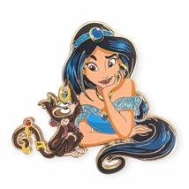 Aladdin Disney Pin: Jasmine and Abu - £392.36 GBP
