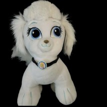 Cinderella Build A Bear Palace Pets Plush 15&quot; Stuffed Animal White Dog D... - £9.74 GBP