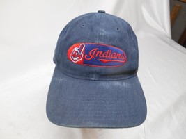 Old Vtg Cleveland Indians Chief Wahoo Baseball Cap Hat Taboo Logo Mlb Souvenir A - £23.80 GBP