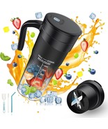 Portable Blender for Shakes and Smoothies, 16 Oz Rechargeable USB-C 6 Bl... - $41.12 CAD