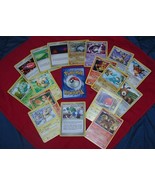 17 Lot: POKEMON CARD Roseannes Reasearch Support NINTENDO 2007 Vintage +... - £14.34 GBP