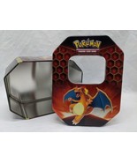 **EMPTY TIN ** Pokmekm TCG Hidden Fates Charizard Tin - $22.28