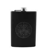 8oz Alpha Omega Black Flask L1 - £17.20 GBP