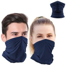 Neck Gaiter Premium Cotton Black Face Mask Balaclava Neckerchief Bandana... - £7.96 GBP