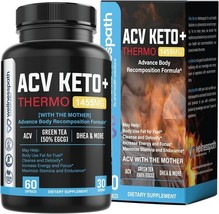 Keto Supplement with Apple Cider Vinegar for Metabolism, Appetite &amp; Weig... - $14.99