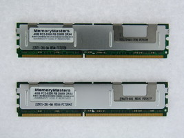 Not For Pc! 8GB 2x4GB PC2-5300 Ecc FB-DIMM Memory For Hp Compaq xw6400 Tested - £15.45 GBP