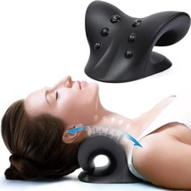 SoftSense Graphene Heated Neck Traction Device Neck Stretcher--FREE SHIPPING! - £14.17 GBP