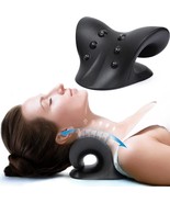 SoftSense Graphene Heated Neck Traction Device Neck Stretcher--FREE SHIP... - £14.08 GBP