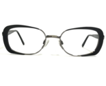 Missoni Eyeglasses Frames 0061 589 Black Silver Square Full Rim 49-18-130 - $55.42