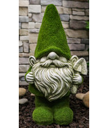 Large Whimsical Green Thumb Gnome With Shovel Garden Statue In Artificia... - €32,59 EUR