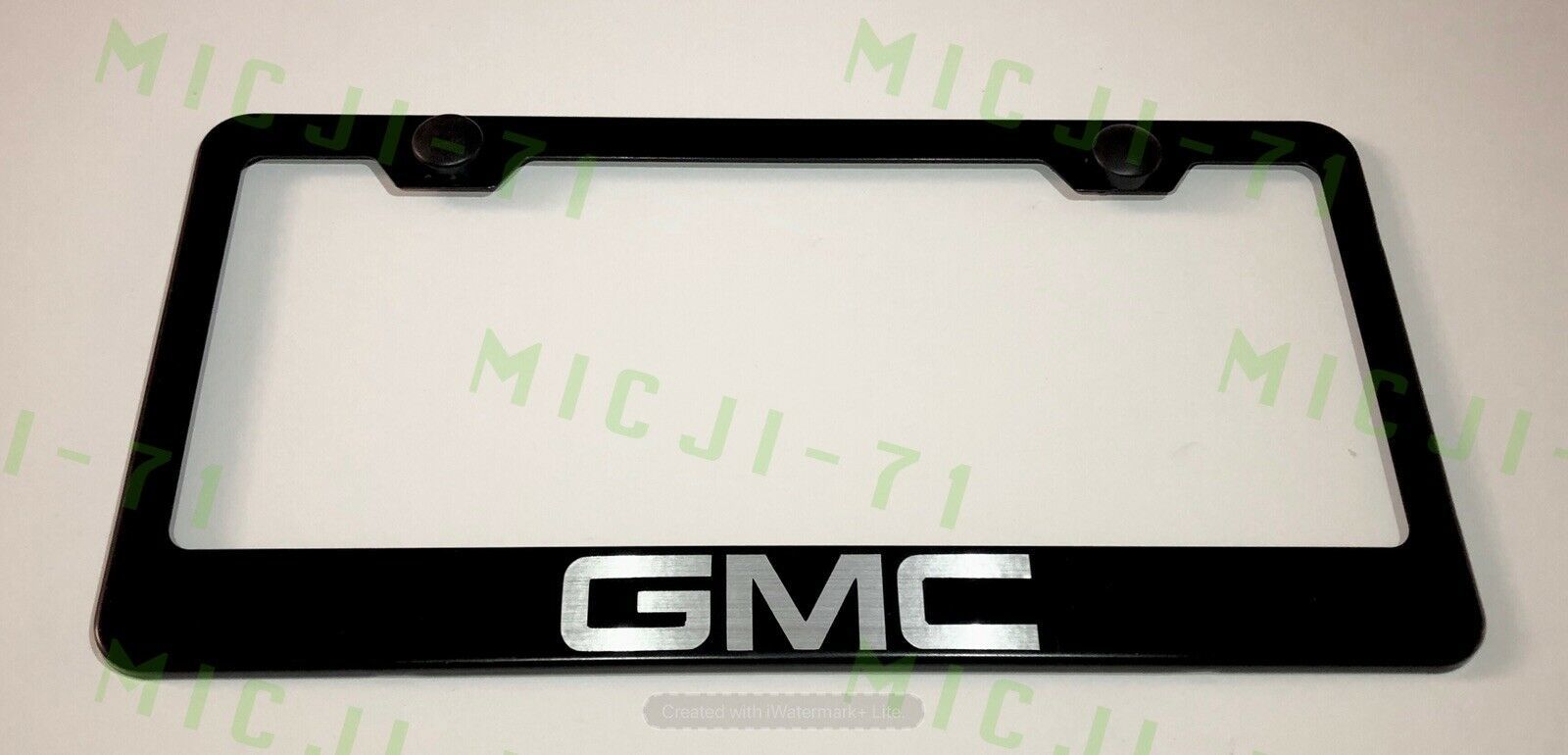 GMC Stainless Steel License Plate Frame Holder Rust Free - $12.99