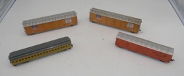 Lot Of 4 HO Train Car - Union Pacific Passenger, 3 Boxcars - £15.92 GBP