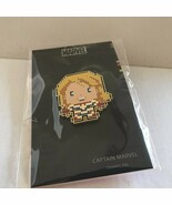 2019 San Diego Comic Con Marvel Pixel Captain Marvel 1.5&quot; Exclusive Enam... - $37.83 CAD