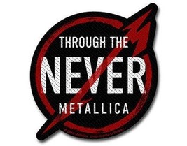 Metallica Through The Never - 2013 - Woven Sew On Patch Official Merchandise - £3.97 GBP