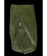 US Military Vintage Duffel Bag Cotton Canvas DSA 100-2856 NSN 8465-265-4... - $109.33 CAD