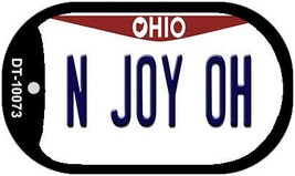 N Joy OH Ohio Novelty Metal Dog Tag Necklace DT-10073 - £12.82 GBP