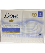 8 Pack Dove Winter Care Limited Edition Moisturizing Cream Bar Soap 3.75... - $19.95