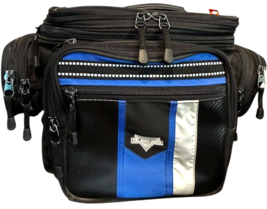 Nelson Rigg Expandable Black/Blue Motorcycle Tail Pack Part # Exp 200 - EUC - $1,001.50 MXN