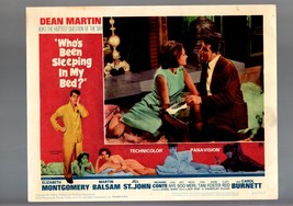WHO&#39;S BEEN SLEEPING IN  MY BED?-1963-LOBBY CARD--DEAN MARTIN-ST FN/VF - $20.08