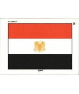 1991 Desert Storm Topps Flag Stickers EGYPT # 26 - £1.35 GBP