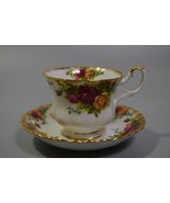 Royal Albert Old Country Roses Teacup &amp; Saucer Set Montrose English Bone... - £11.04 GBP