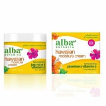 Alba Botanica Hawaiian Moisture Cream, Smoothing Jasmine &amp; Vitamin E, 1.7 oz.. - £23.86 GBP