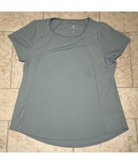 Spyder Women&#39;s Active Short Sleeve Top Performance - Sage - Size XLarge EUC - $28.49 CAD