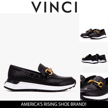 The Milan Black Croc-Embossed Leather Women Sneaker image 4