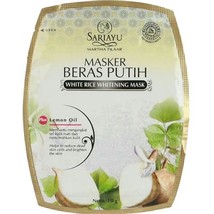 Sariayu Masker Beras Putih White Rice Mask Sachet, 10gr (Pack of 8) - $35.38