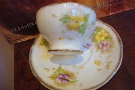Royal Standard China made in England cup / saucer &quot;Charmaine&quot; pattern[a*5-b3] - £34.88 GBP