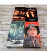 Bundle Lot of 4 Brad Pitt Movies VHS Tape: Devil&#39;s Own A River Runs Thro... - £8.51 GBP