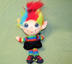 Flip Zees Rainbow Galore 15" 2 In 1 Doll Stuffed Animal Reversible Multicolor - $10.80