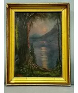 ANTIQUE OIL PAINTING BY LISTED GERMAN ARTIST HEINRICH RASCH (1840 - 1913) - $475.40 CAD
