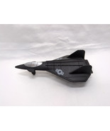 Black Stealth Diecast Military Plane Toy 3&quot; - $278.20 MXN