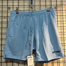 [On Sale] YONEX Women Badminton Shorts Sports Pants Sky Blue [95/US:S] 2... - $37.71