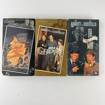 Abbott &amp; Costello 3 Tape VHS Lot #1 - £11.67 GBP