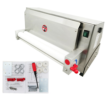 4&quot;-19&quot; Pizza Dough Roller Sheeter Pastry Press Maker with Foot Pedal 110... - £473.59 GBP
