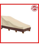 Outdoor Chaise Lounge Cover - Heavy-Duty Waterproof Protection, Medium Size - $1,057.69 MXN