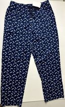 Club Room Men's Cotton Number 1 Dad Pj Pants in Navy-Large - $16.99